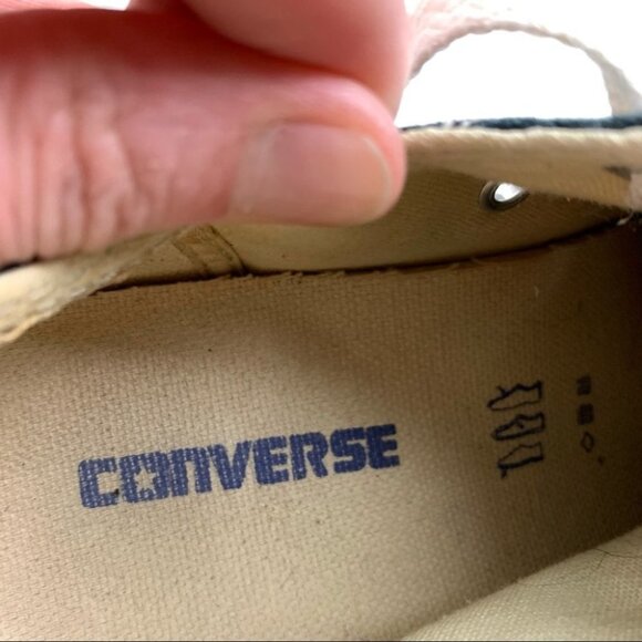 Converse all star low tops size 1 - Picture 8 of 8